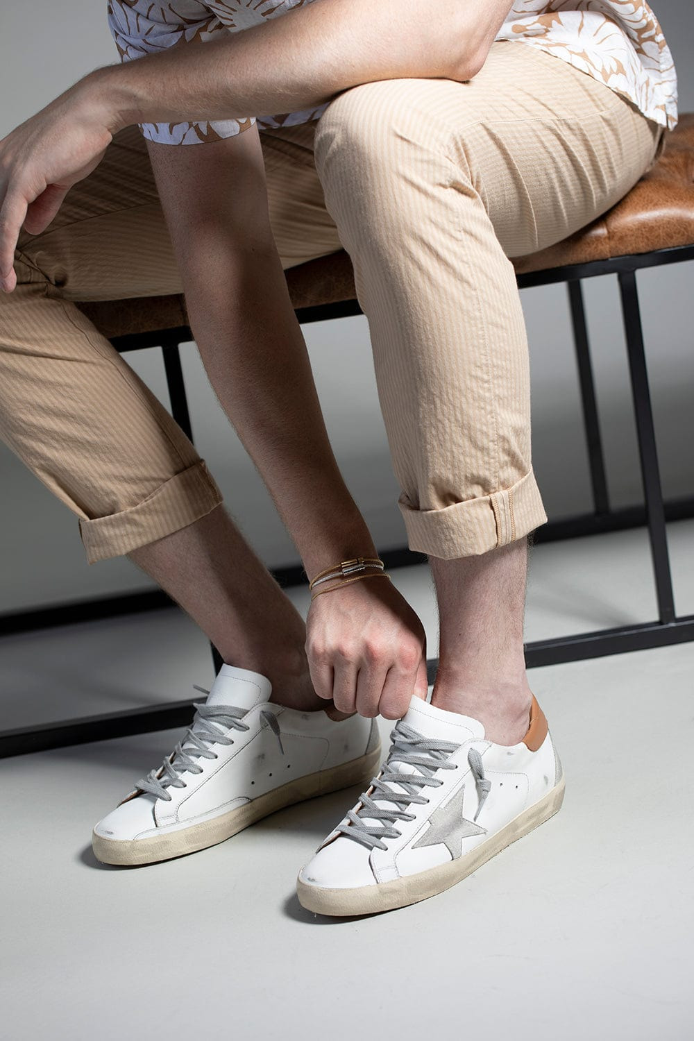 Men's Super-Star Leather Sneaker - 2