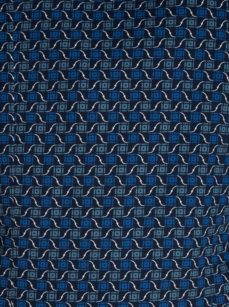 SHIRT WITH TIE PRINT PATTERN - 6