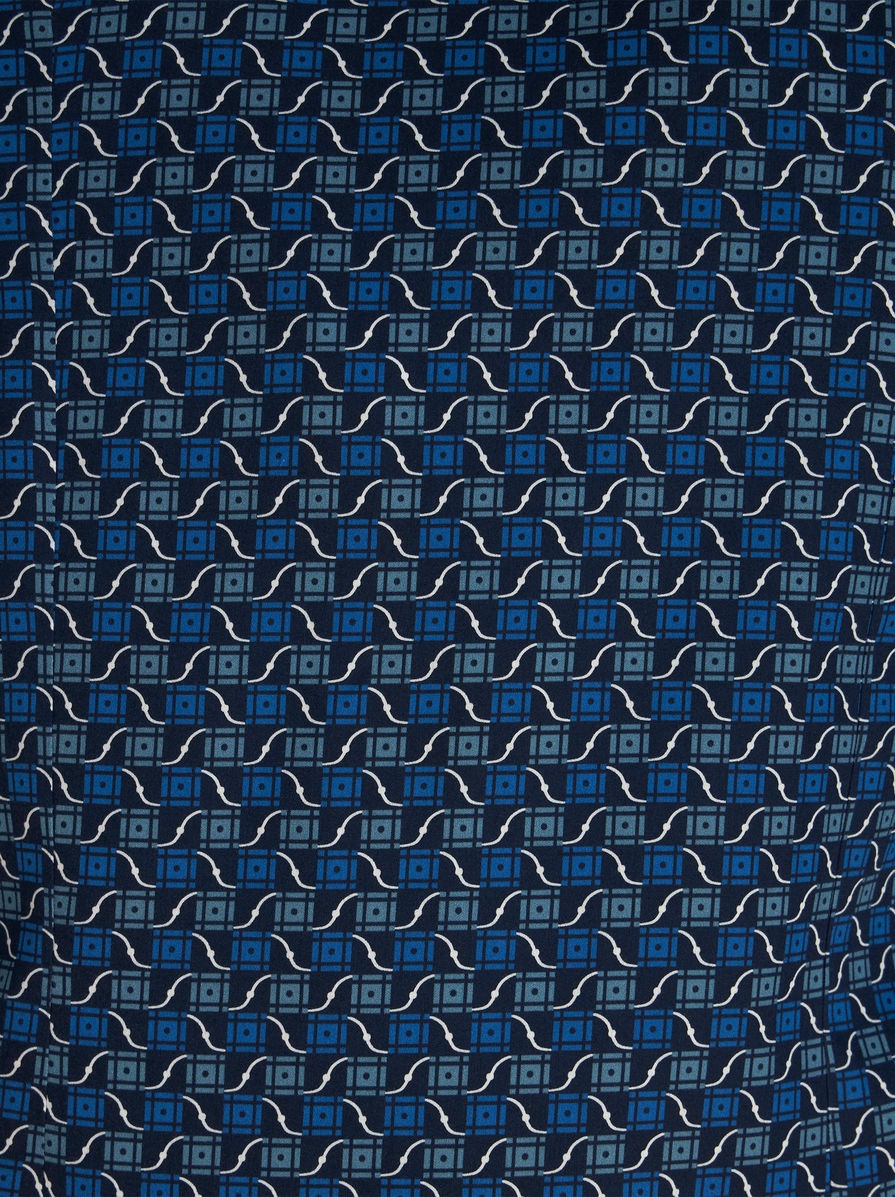 SHIRT WITH TIE PRINT PATTERN - 6