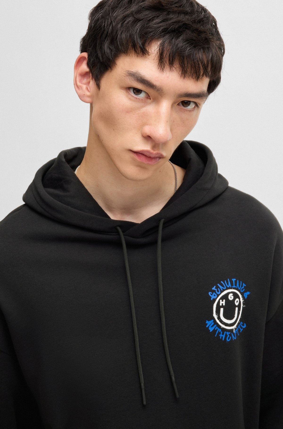 COTTON-TERRY HOODIE WITH SEASONAL ARTWORK - 3