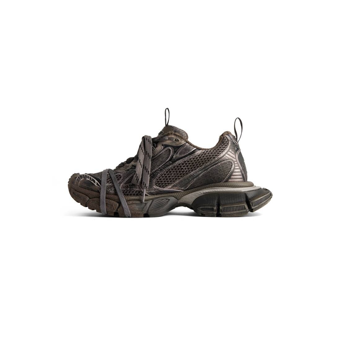 Men's 3xl Sneaker Worn-out in Brown - 4
