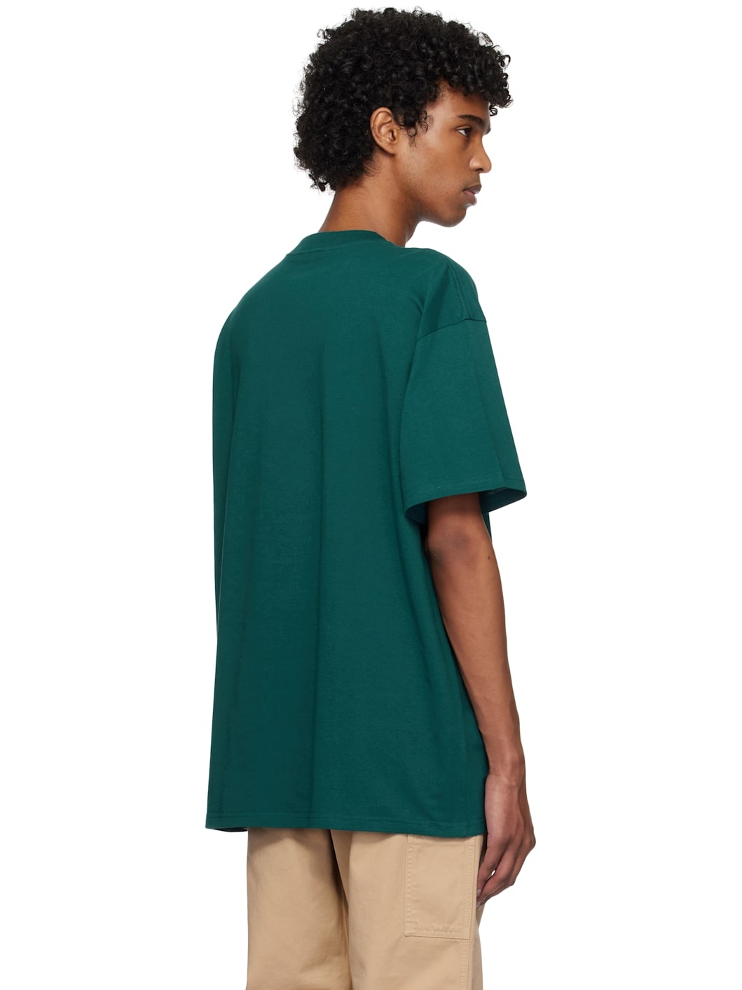 Green Drip Script T-shirt - 3