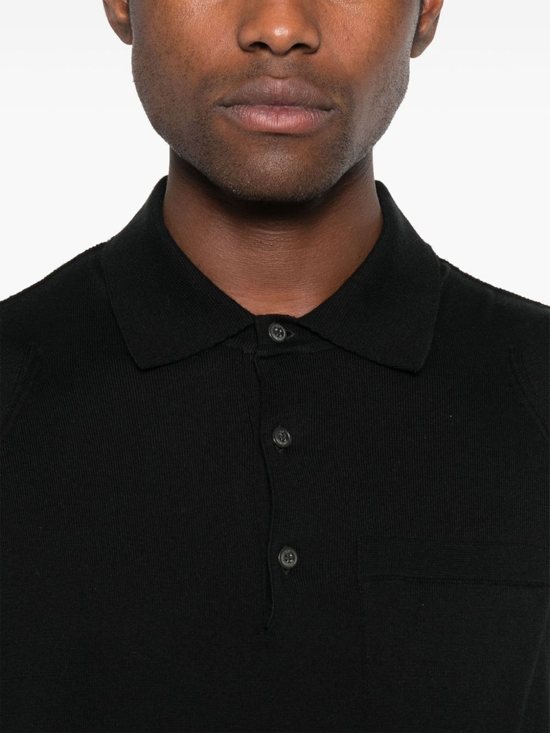 logo-patch polo shirt 4