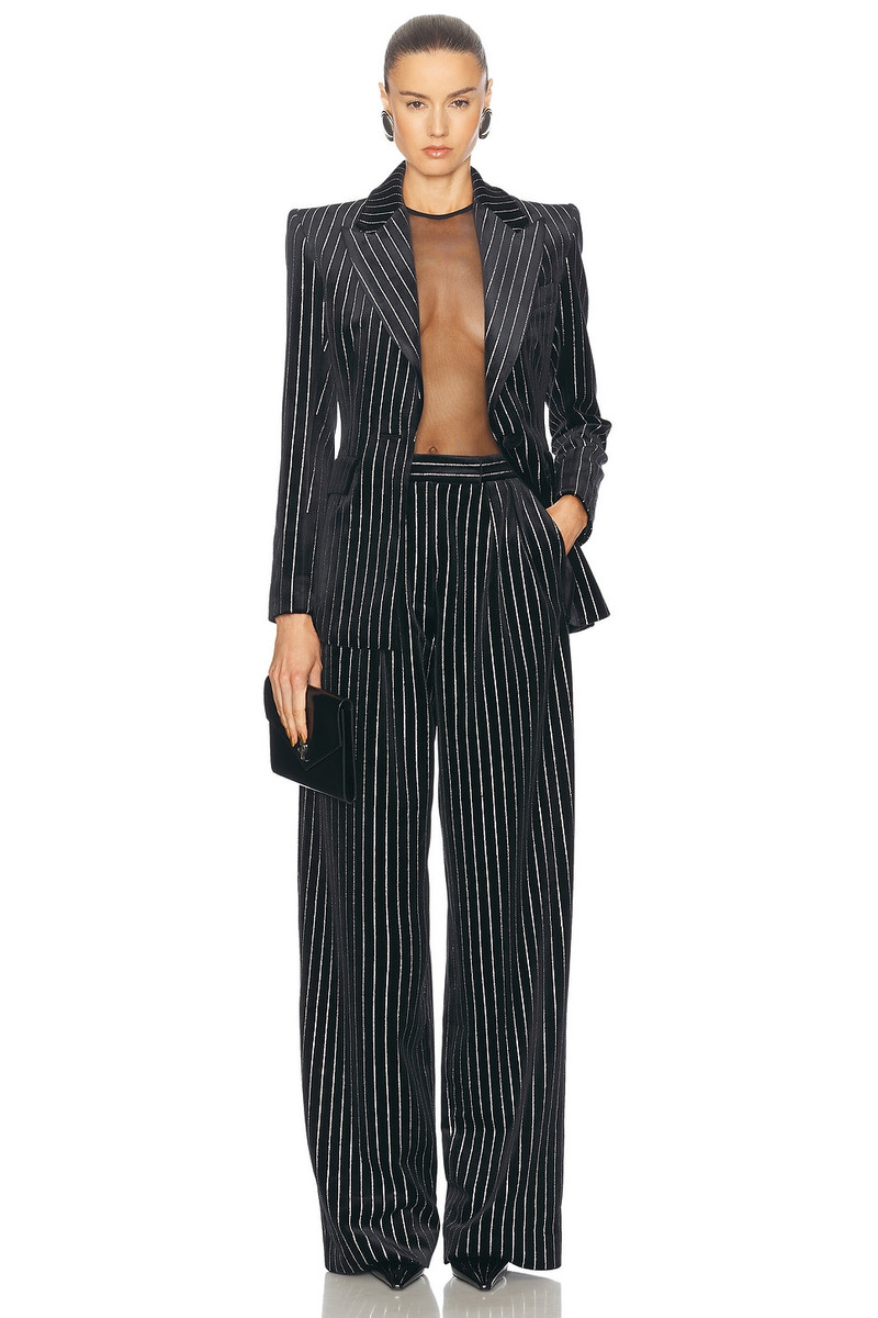 ALEX PERRY Sheer Mesh Bodysuit outlook