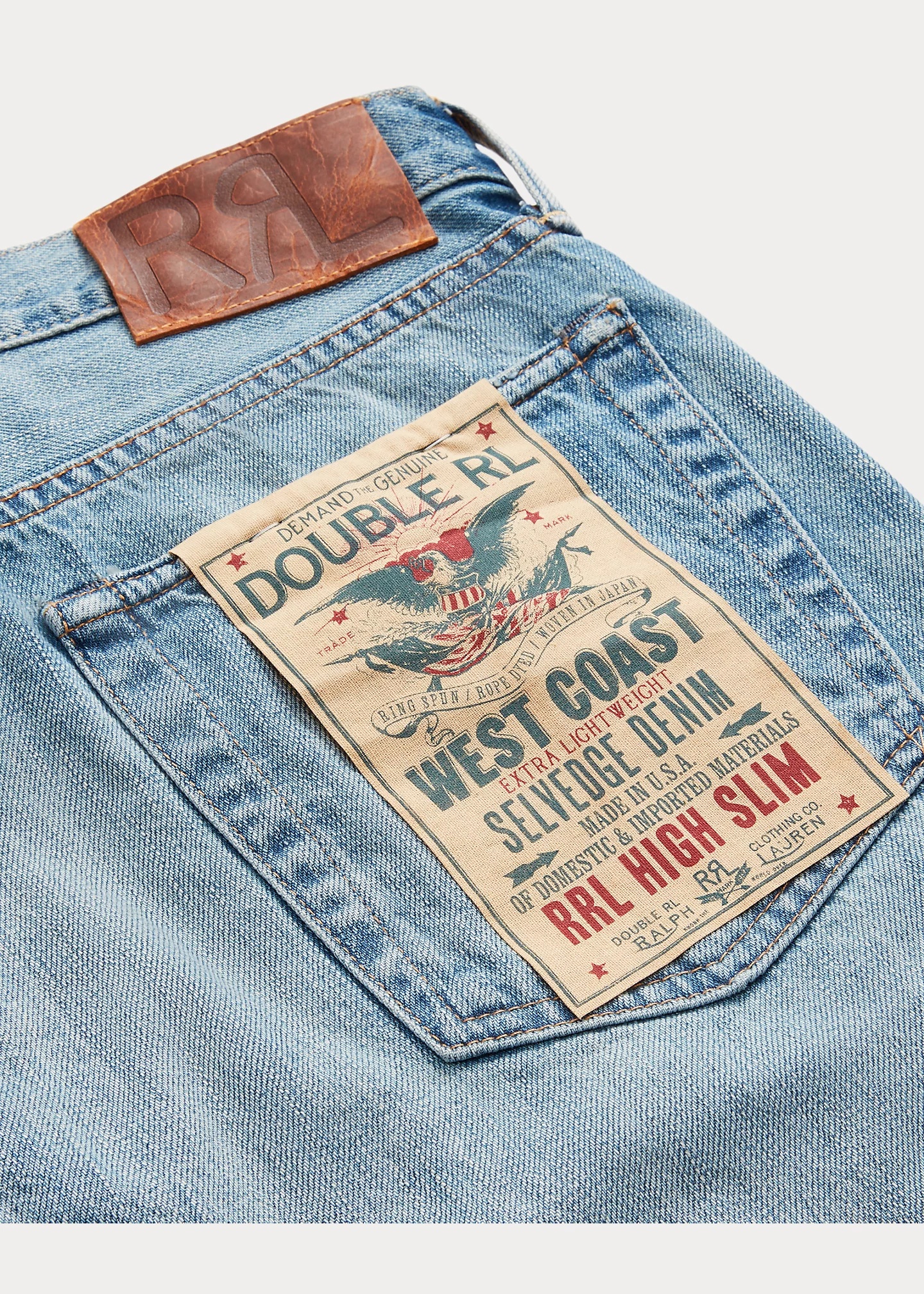 High Slim Lawton Selvedge Jean - 5