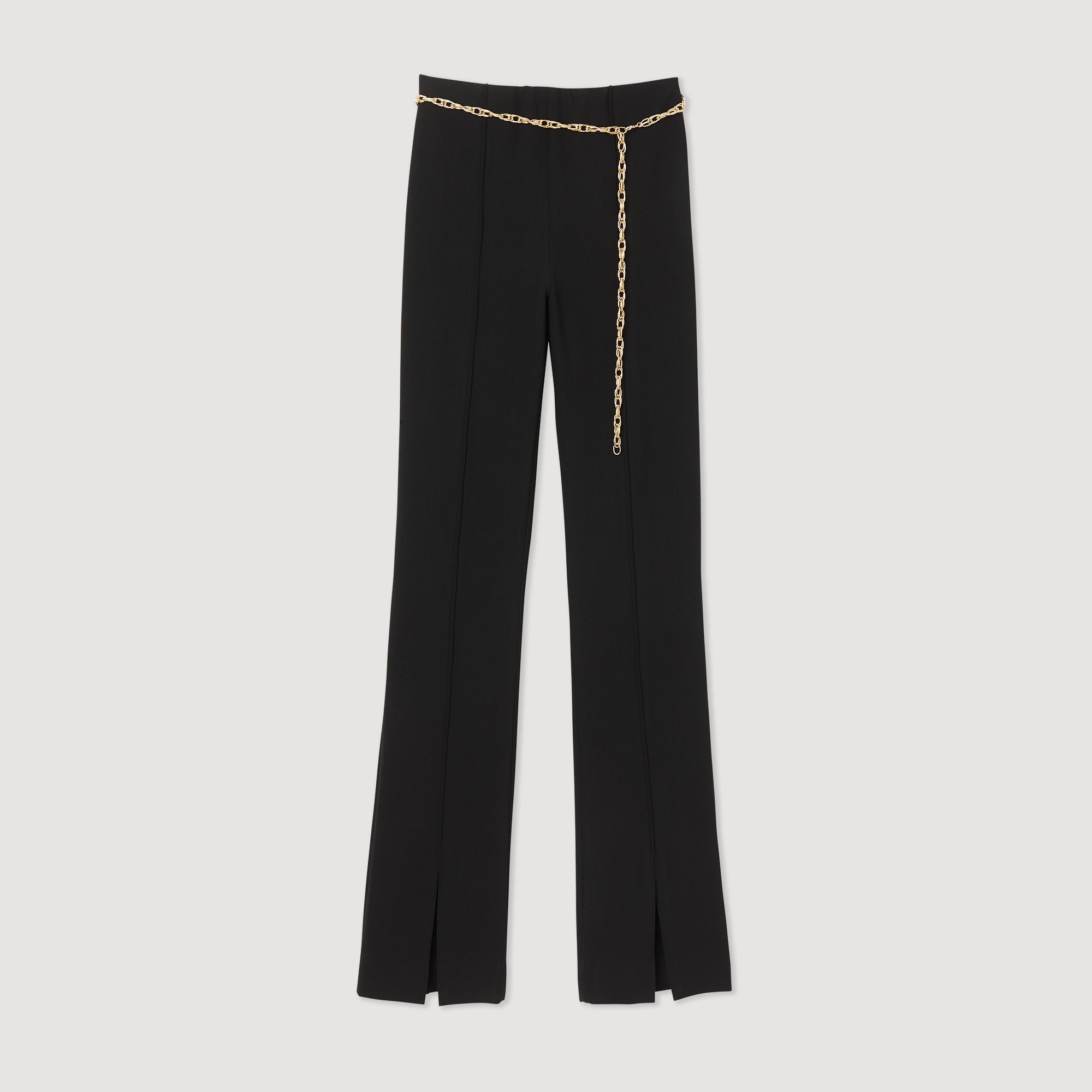 Slit-hem pants - 1