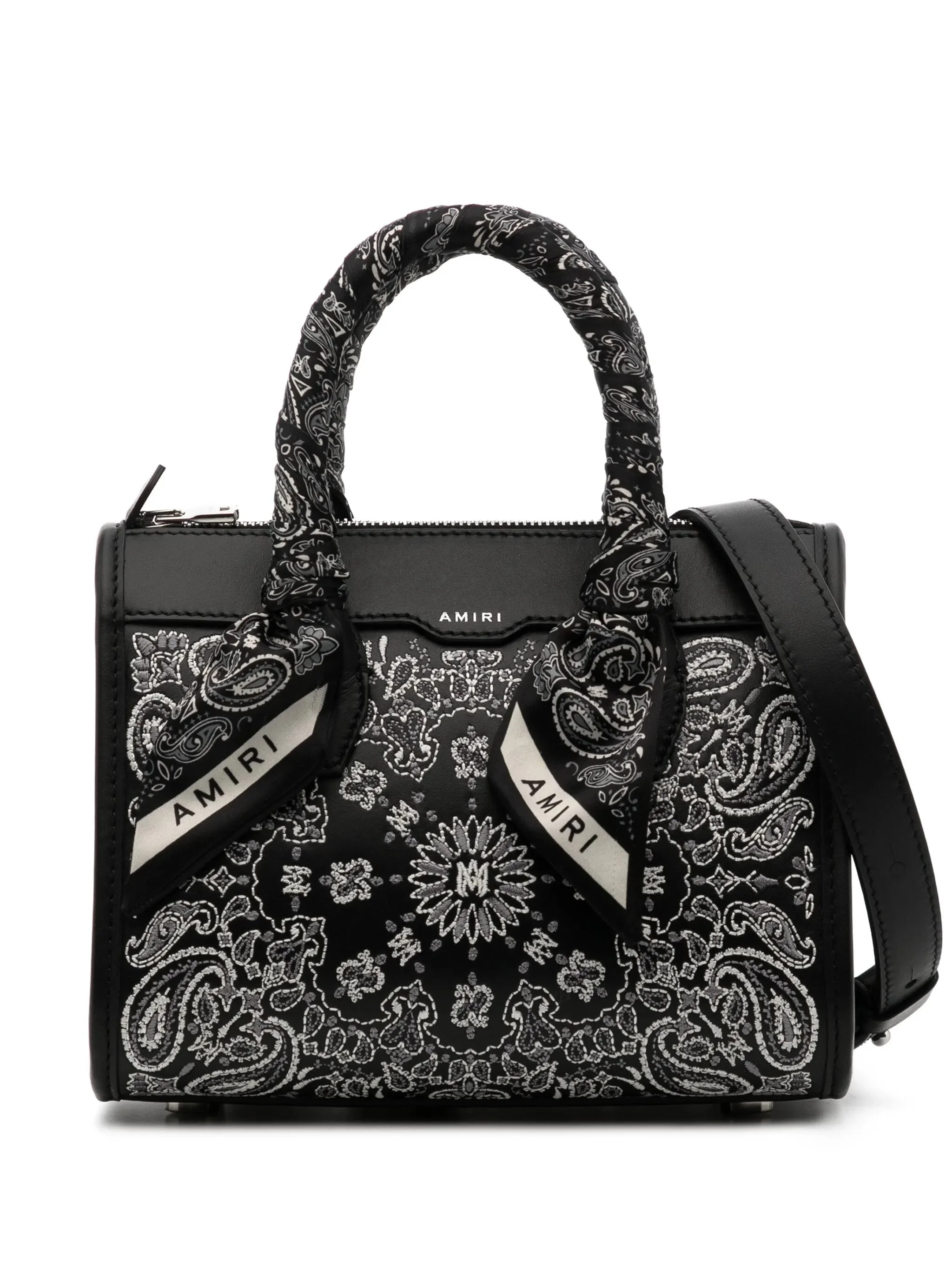 Amiri Bandana Micro Triangle Crossbody Bag - 1