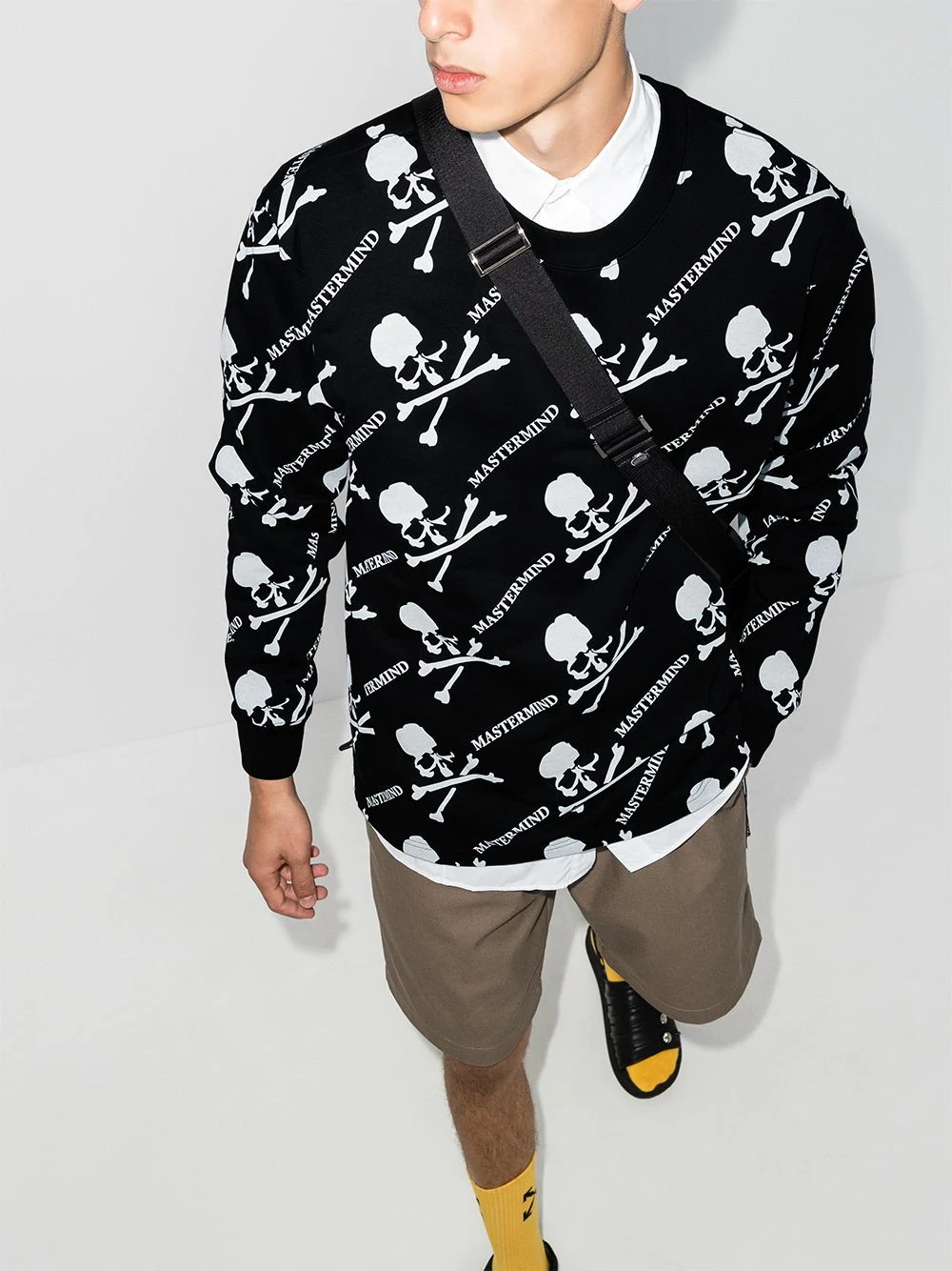 logo-print long-sleeve sweatshirt - 2