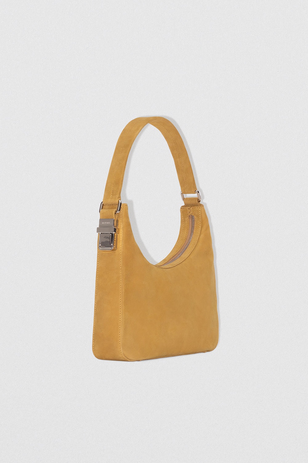 RHEA CUMIN KID SUEDE LEATHER SHOULDER BAG - 2