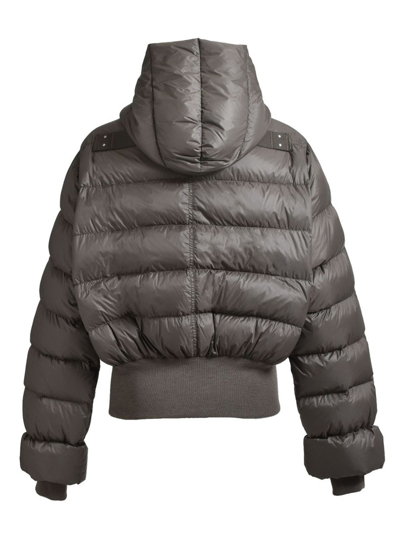 Rick Owens hooded puffer jacket outlook