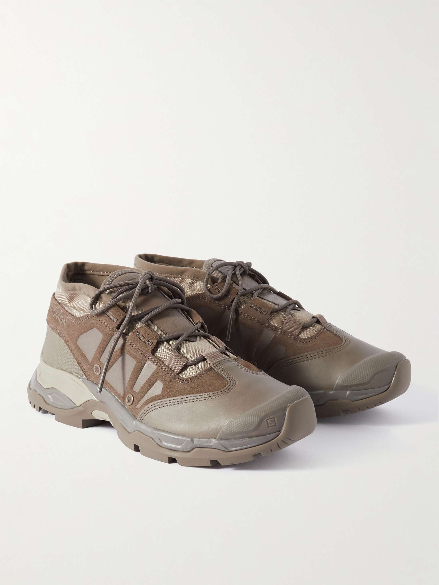 SALOMON Jungle Ultra Low Advanced Leather, Suede and Mesh
