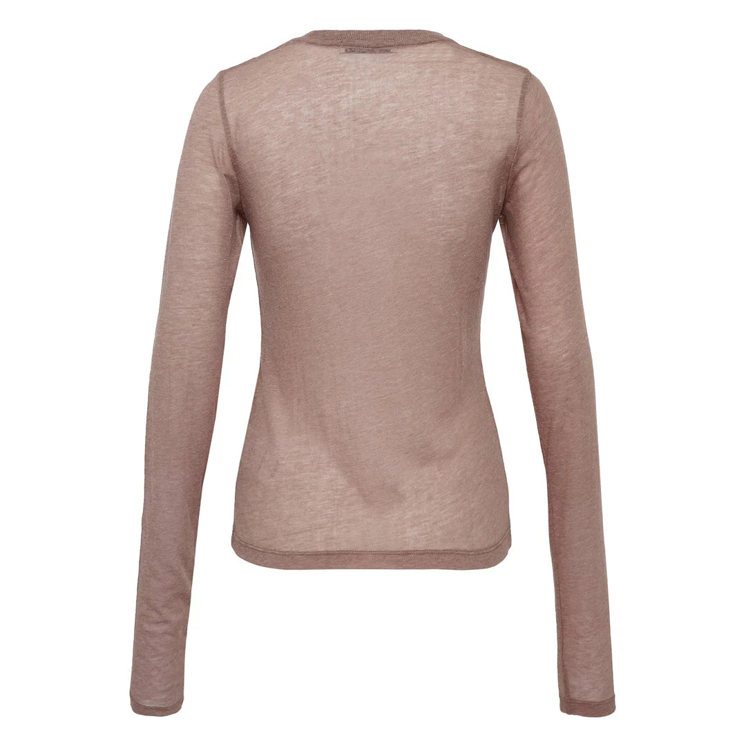 Pet Club Sheer Long Sleeve Top - 2