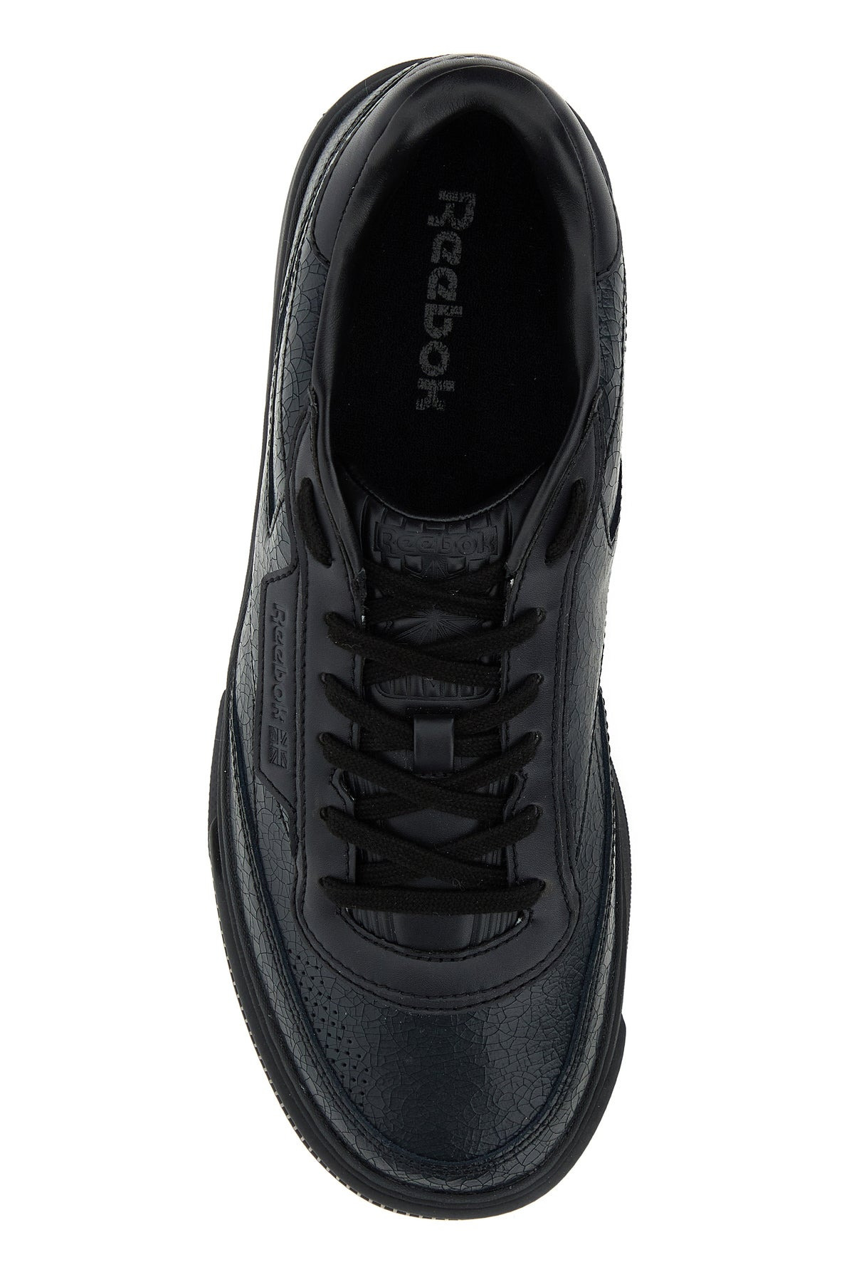 Black leather Club C LTD sneakers - 4