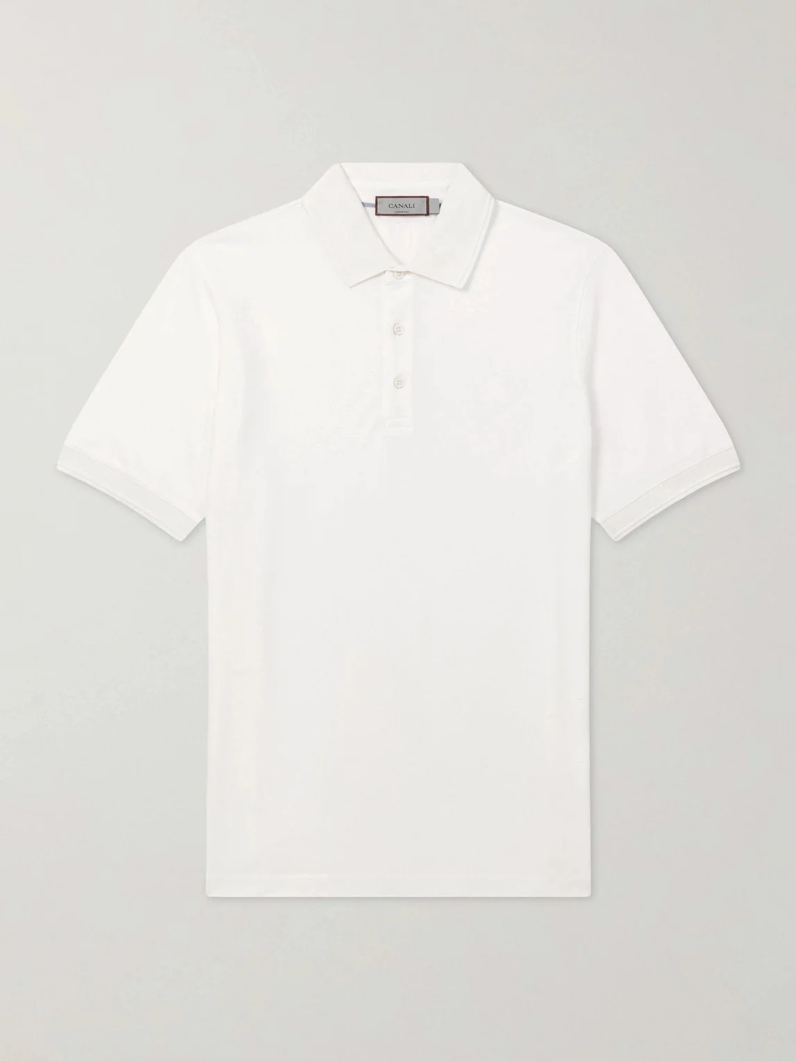 Cotton-Piqué Polo Shirt - 1