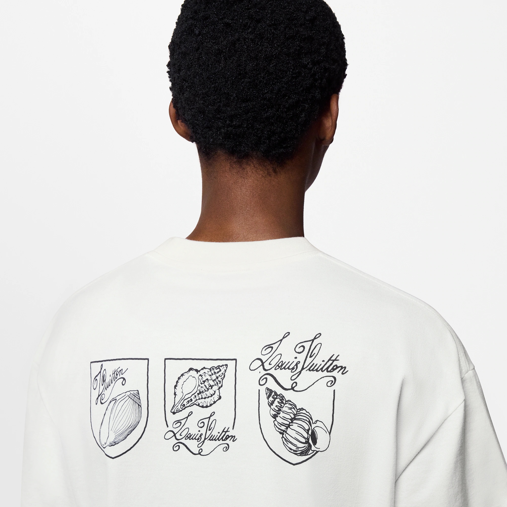 Printed Short-Sleeved Cotton T-Shirt - 5