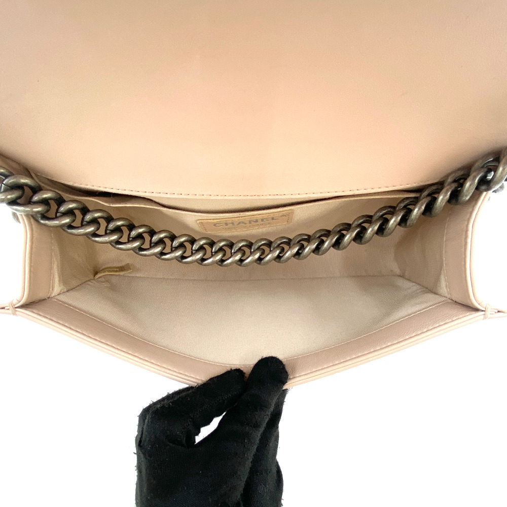 Chanel No.23 Pink Boy Bag Medium - 12