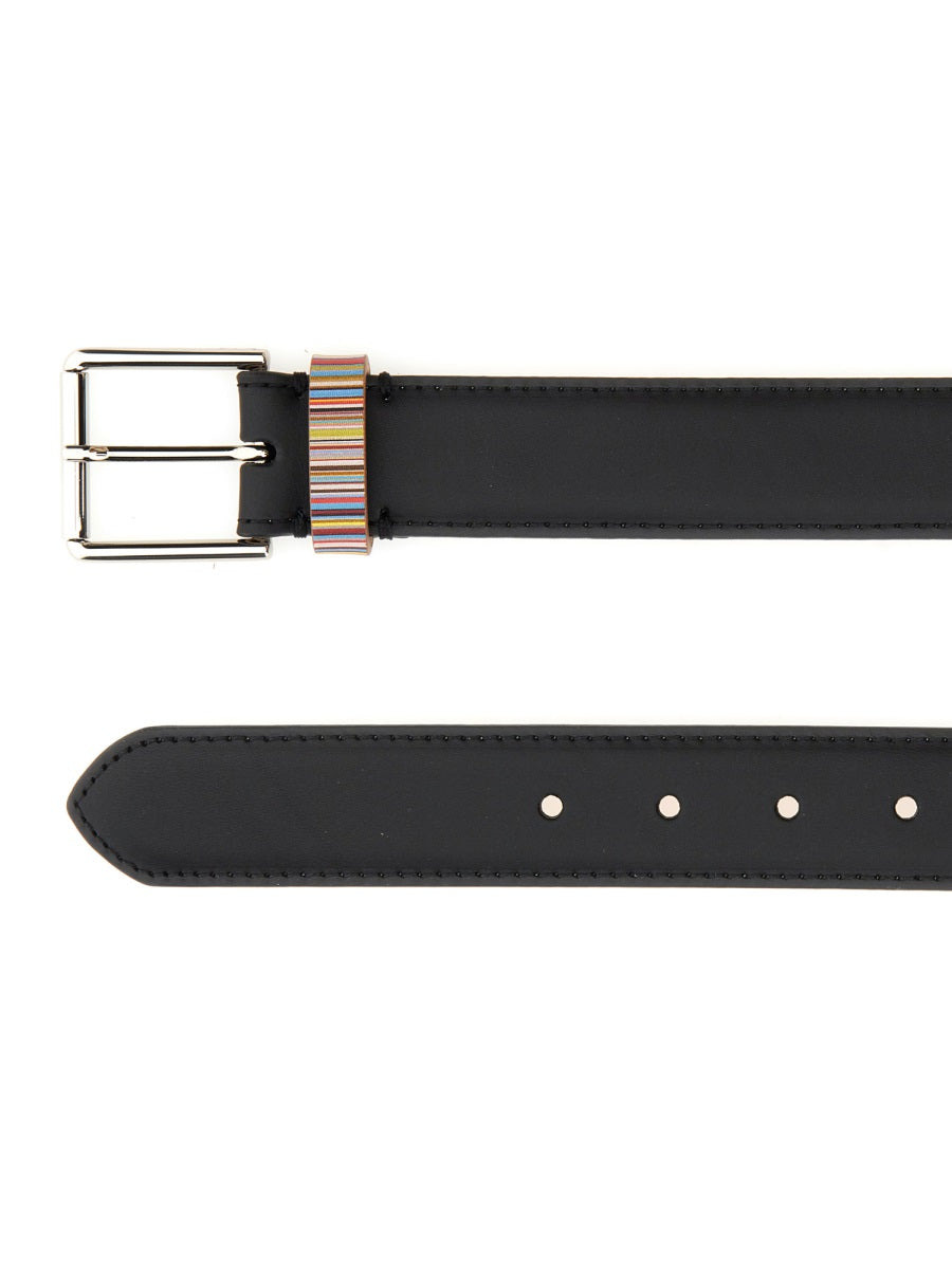 Paul Smith Men Belt With Logo - 2