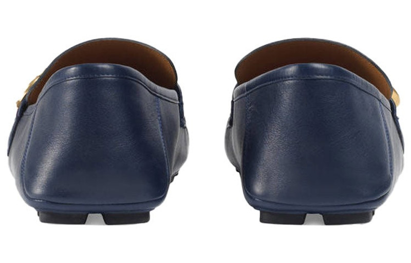 GUCCI Gucci Horsebit Loafers Moccasins 'Navy' 450891-DTM10-4062 outlook