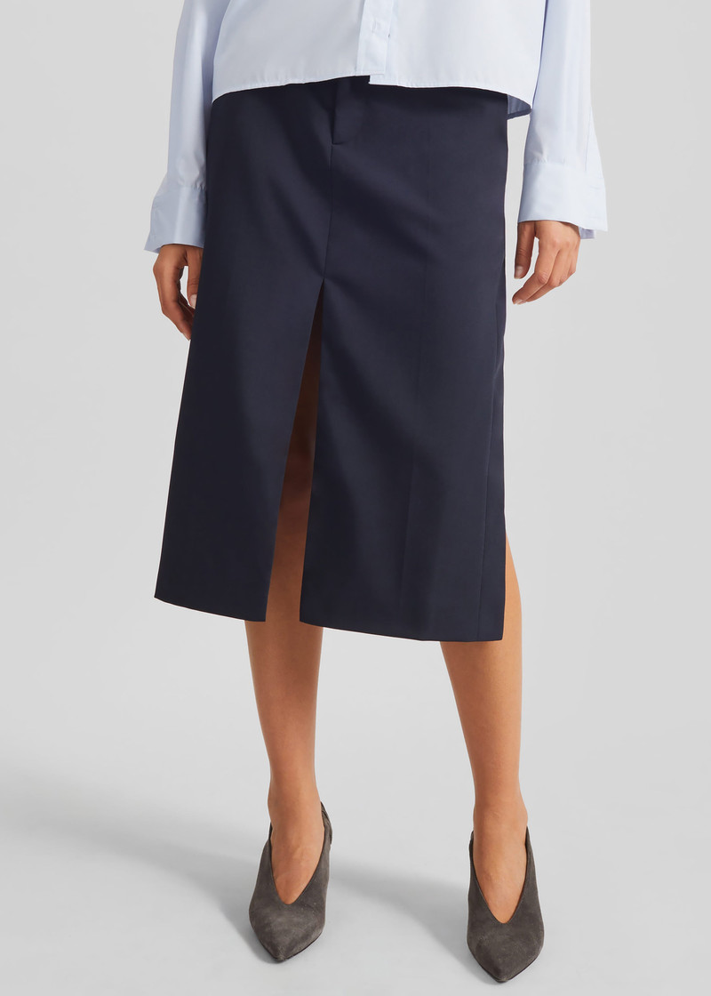 Bettter Ellis Apron Skirt - Navy 5
