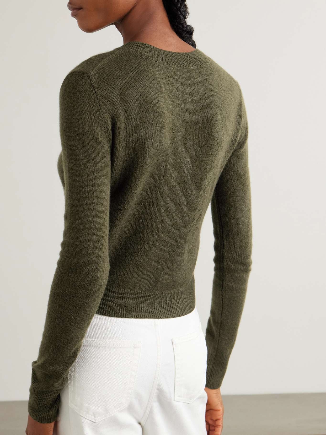 Francis cashmere sweater Army green - 3