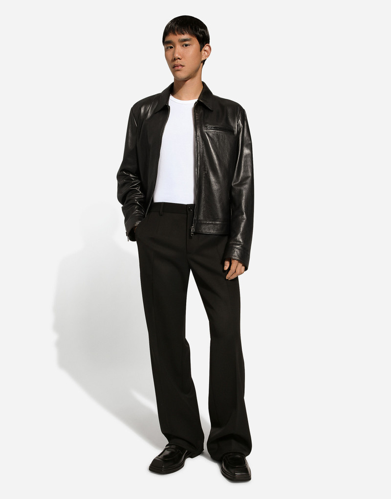 Lambskin jacket 5