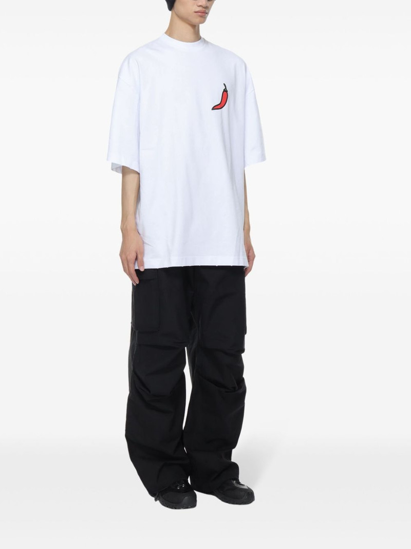 032c On Fire organic cotton T-shirt outlook