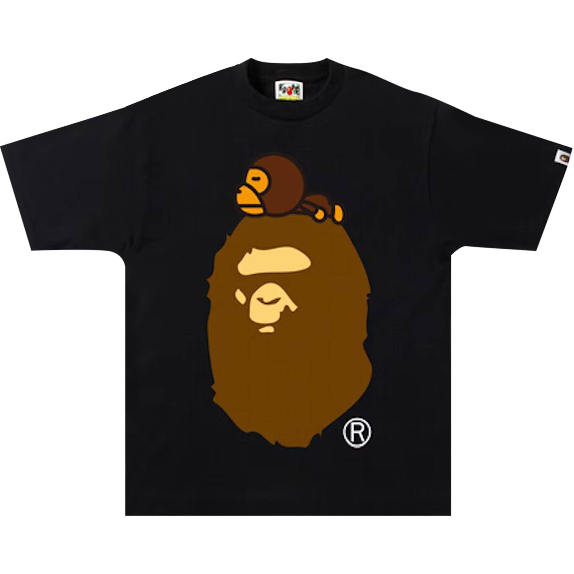 BAPE Milo On Big Ape Tee 'Black' - 1