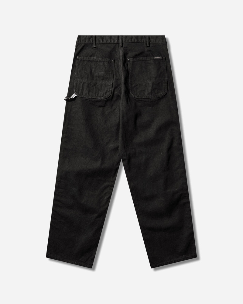 Hysteric Glamour Men's Double Knee Denim Pants Black outlook