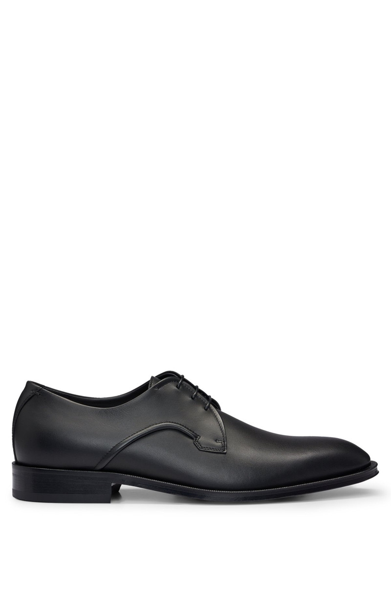 ITALIAN-MADE DERBY SHOES IN LEATHER 1