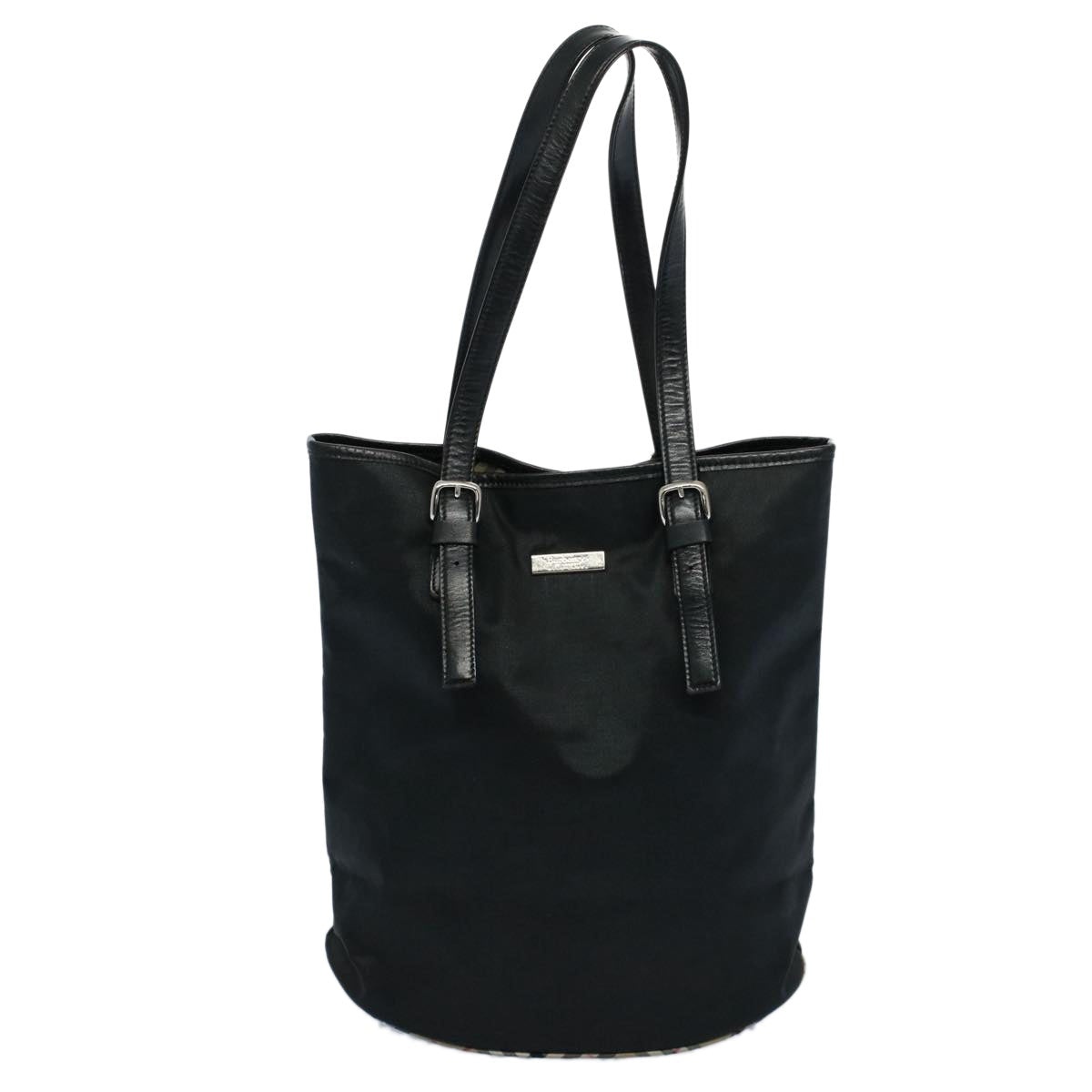Burberry Shoulder Bag Nylon Black - 13