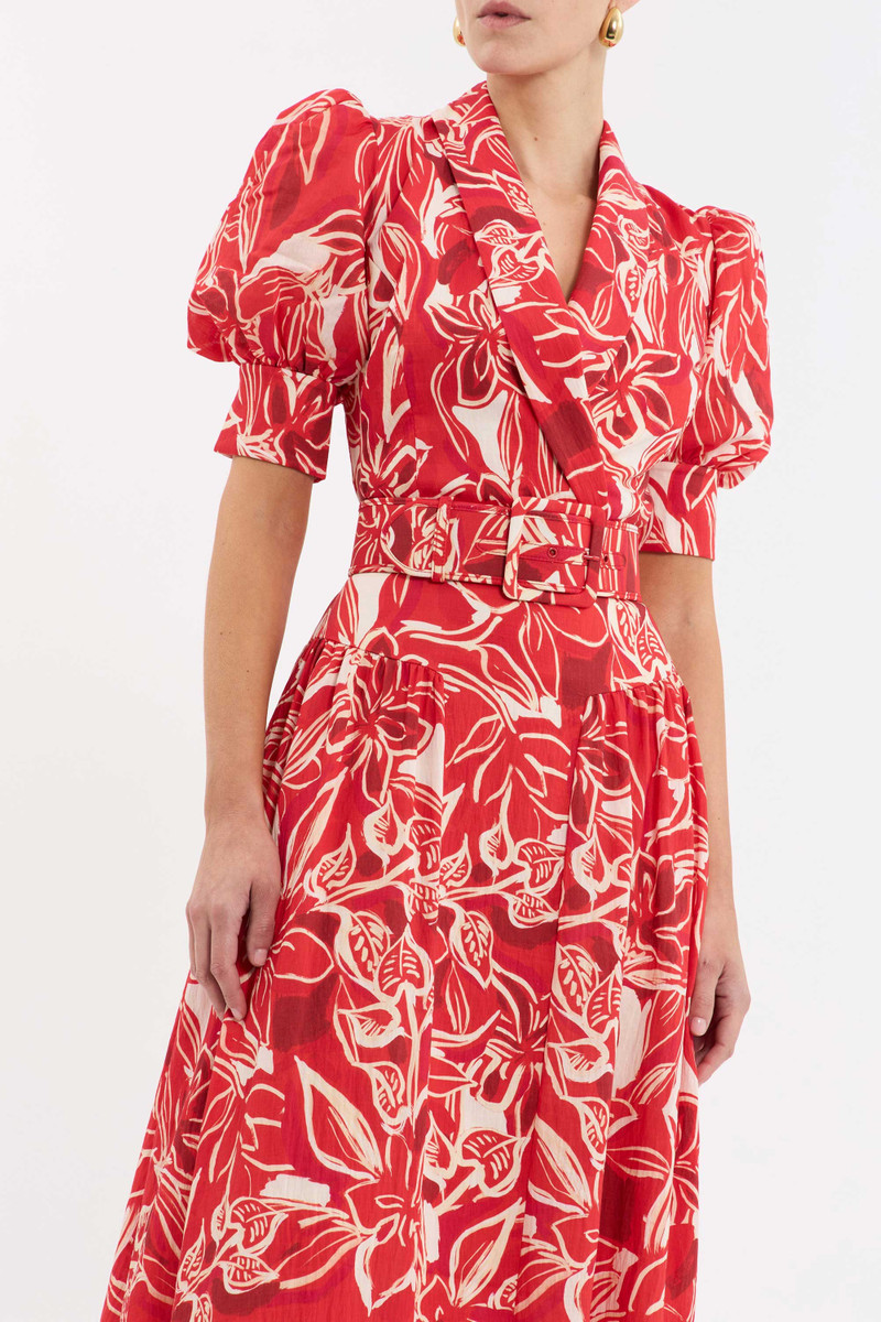Alloure Midi Dress 5