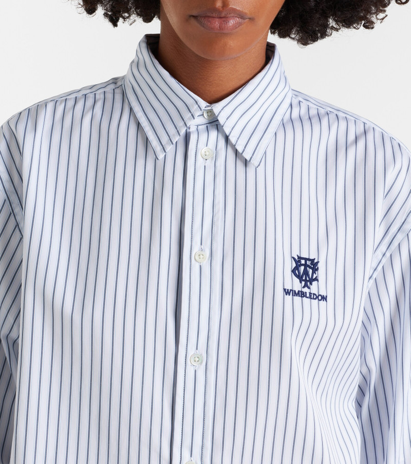 x Wimbledon striped cotton shirt 3