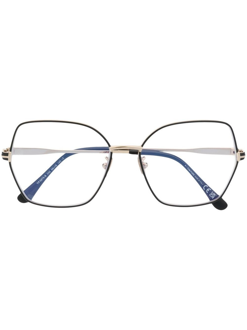 metal-butterfly-frame glasses 1