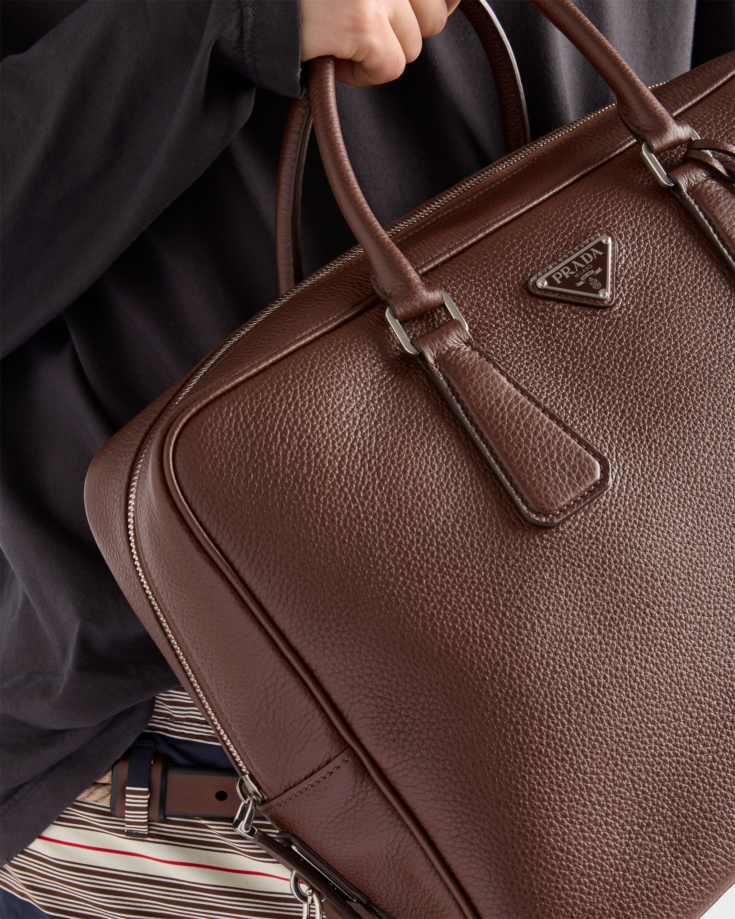 Leather work bag - 9