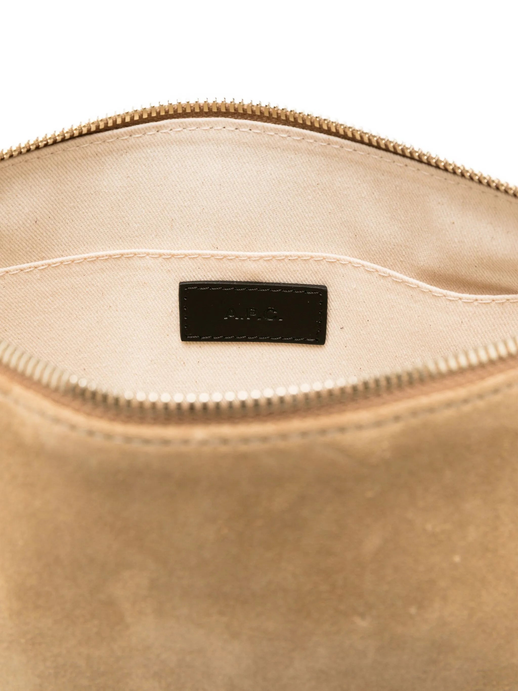 A.p.c. Suede Zip-fastening Shoulder Bag - 3