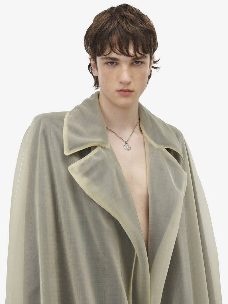 Detachable Cape Trench Coat 5