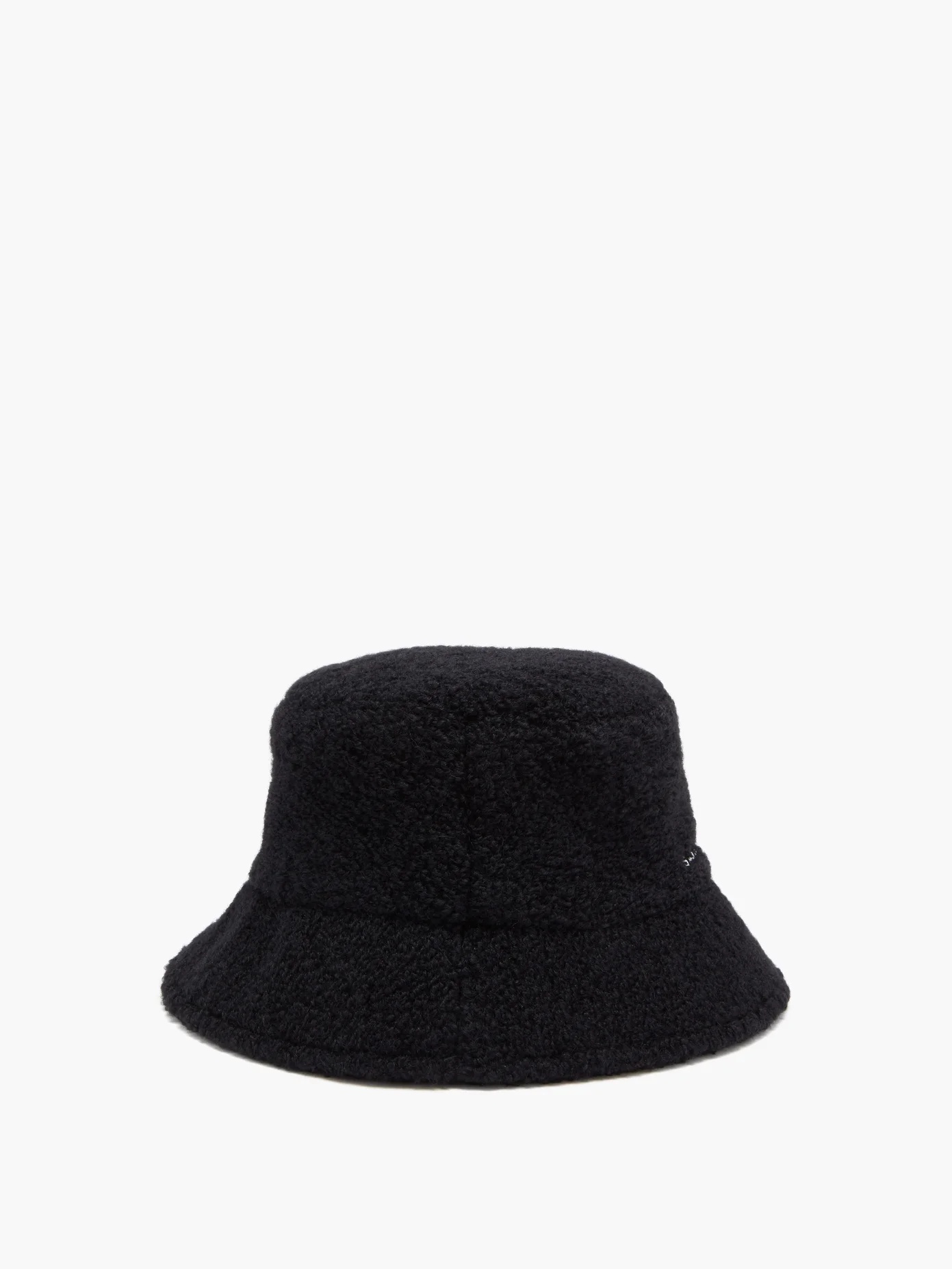 Denji alpaca-blend faux-shearling bucket hat - 3