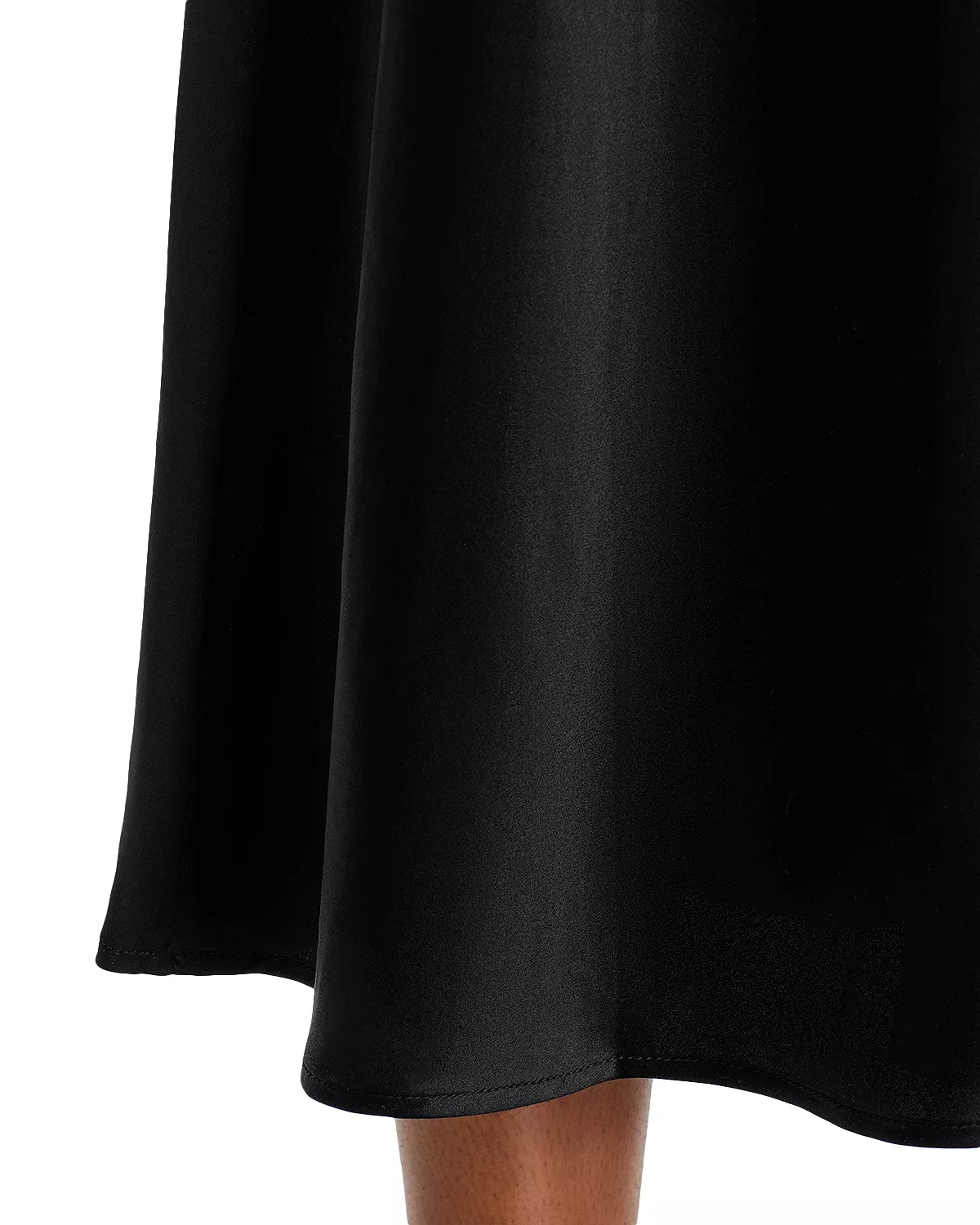 Bias Slip Midi Skirt - 5
