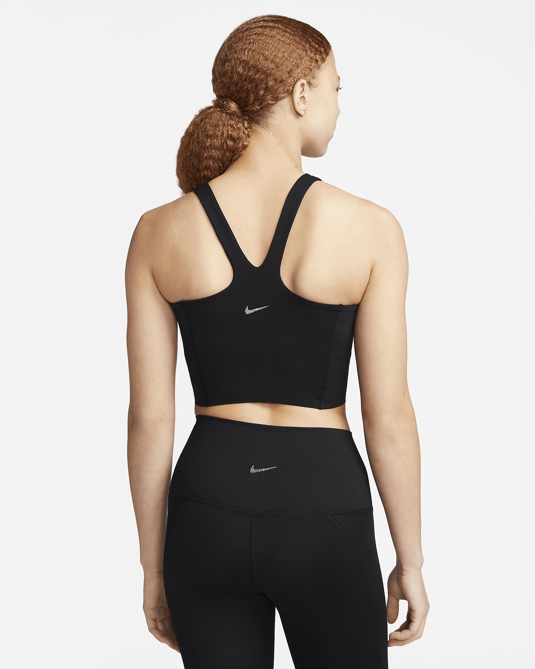 Nike Yoga Dri-FIT Luxe Women's Shelf-Bra Cropped Tank - 1