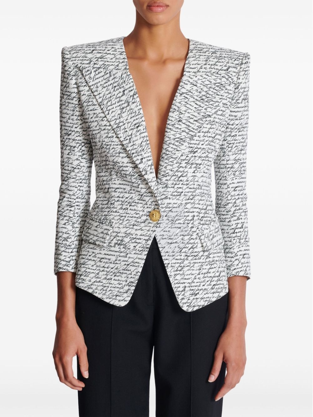 Love Letter tailored jacket - 5