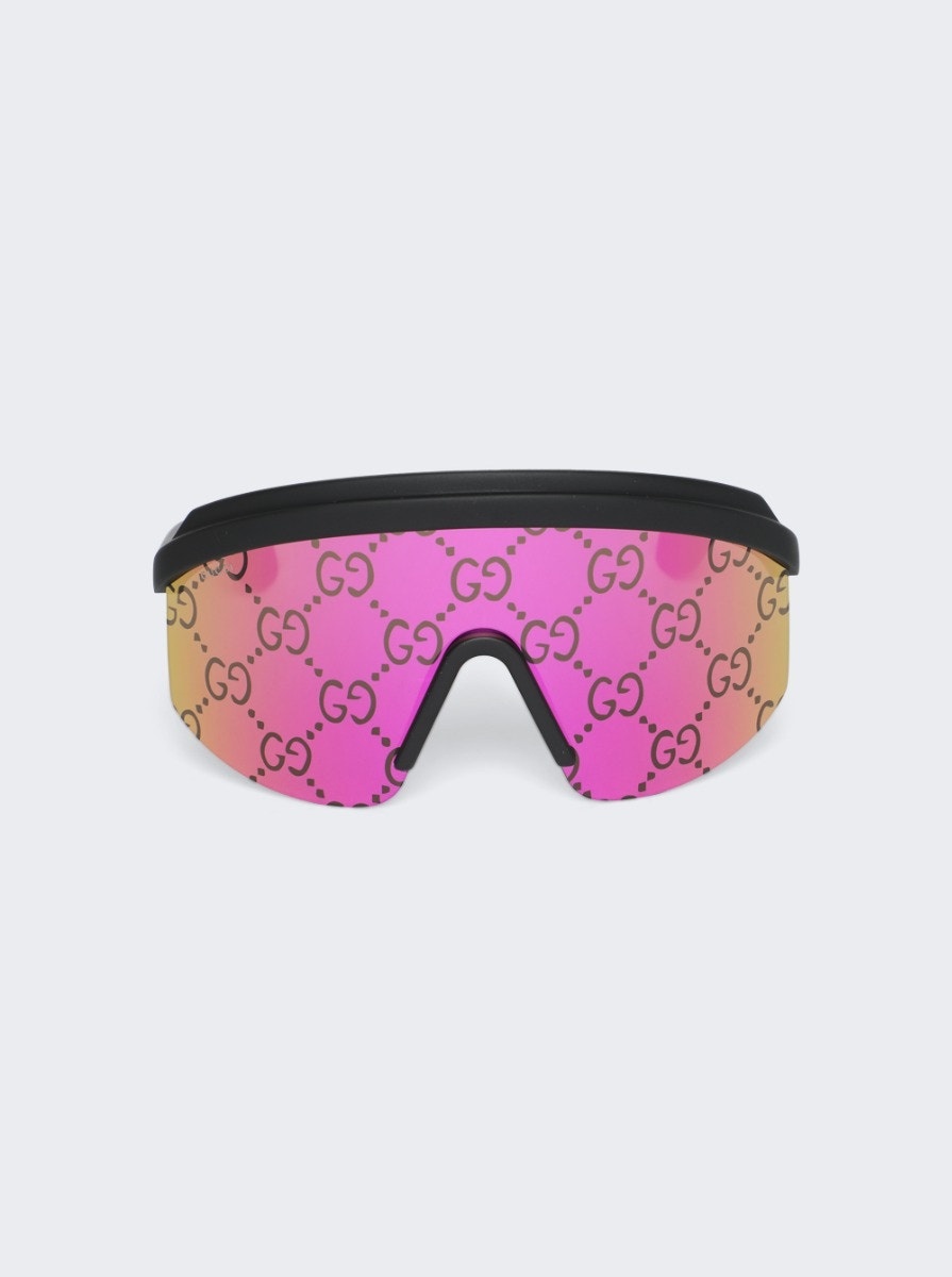 Mask Frame Sunglasses Pink - 1