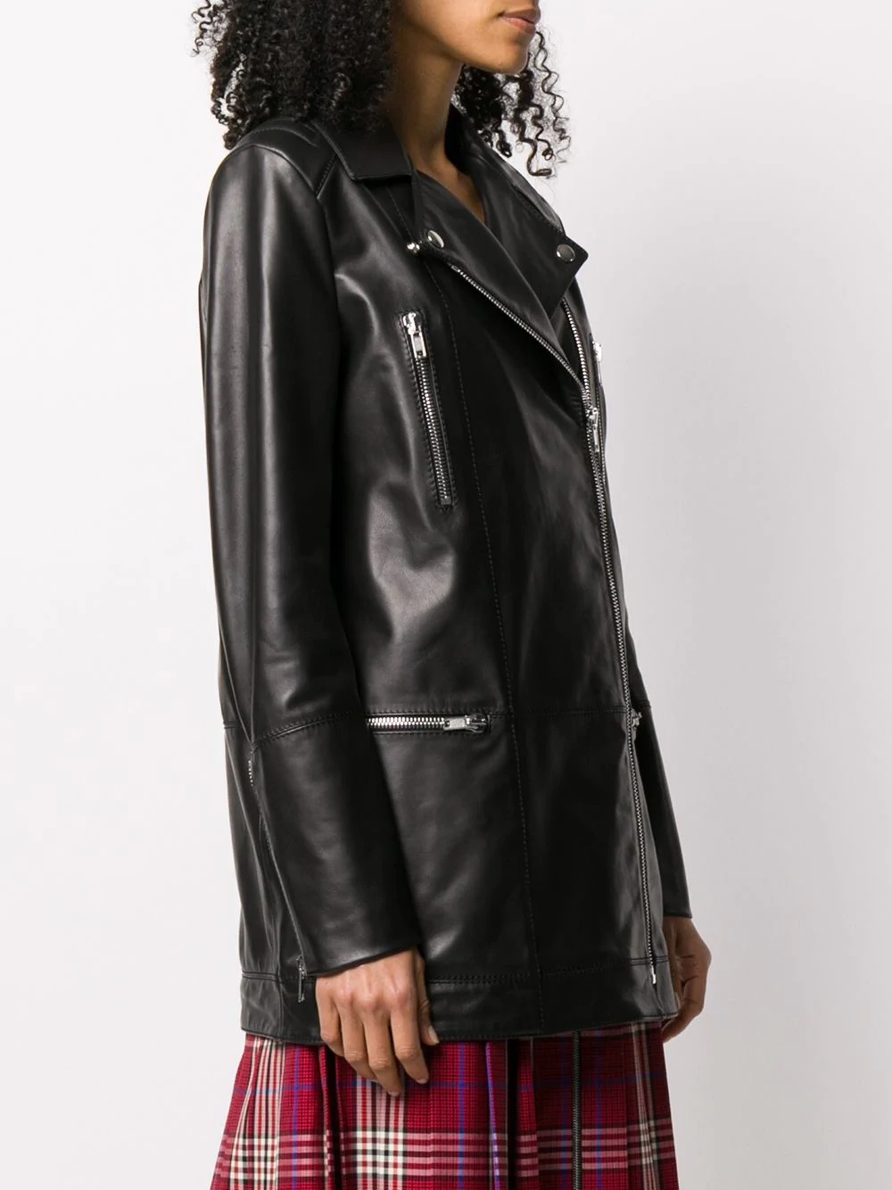 Jessie zipped biker jacket - 3