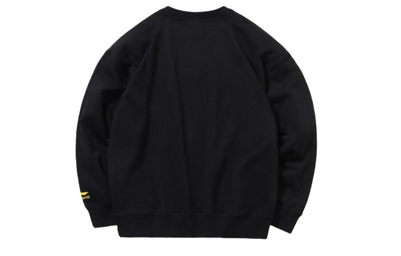 Li-Ning Li-Ning New York Fashion Week Loose Pullover 'Black Multi' AWDP737-2 outlook