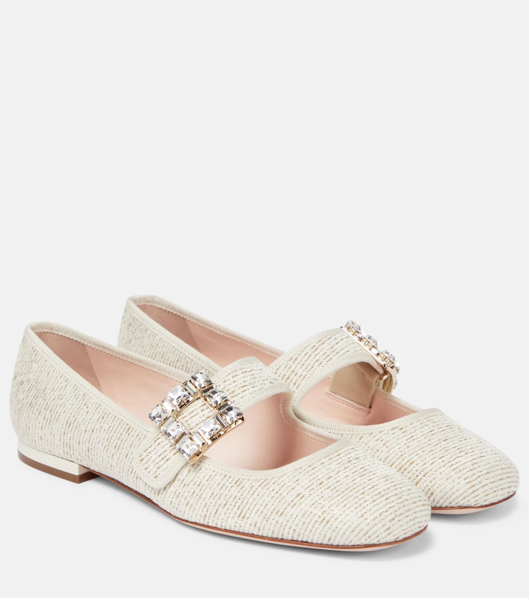 Très Vivier embellished ballet flats - 1