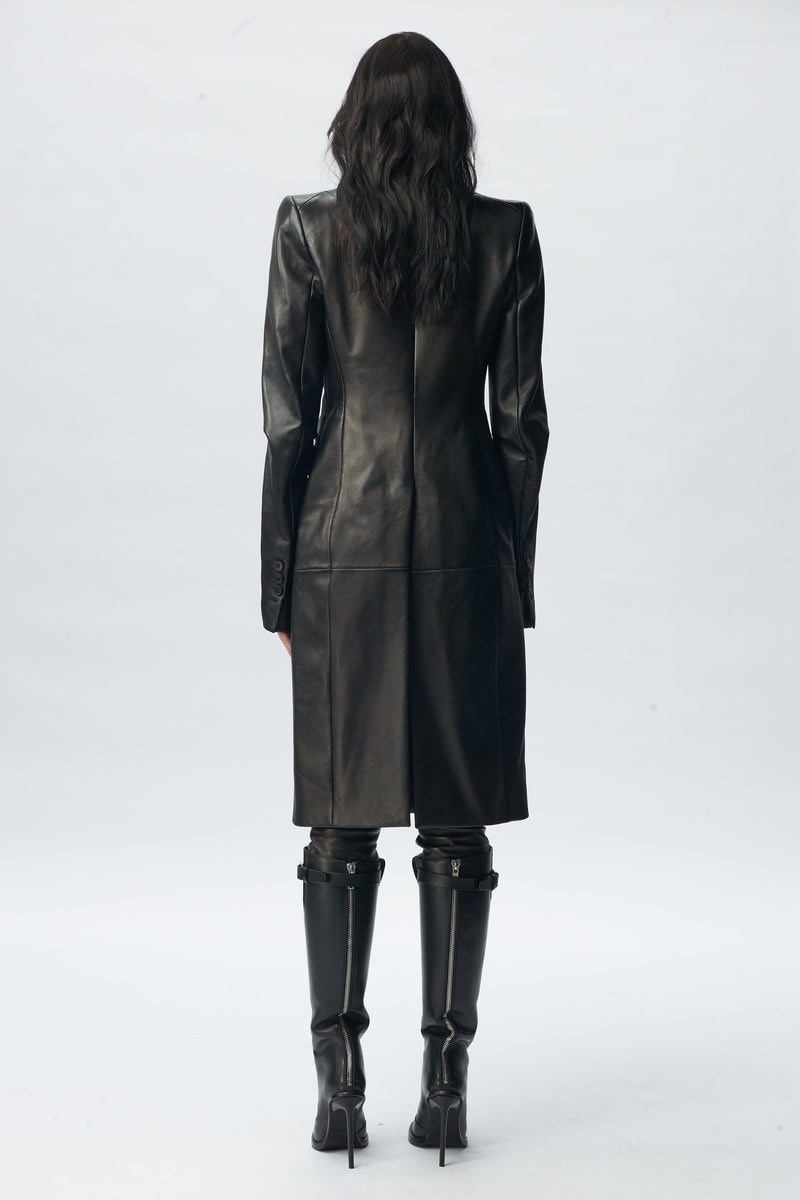 Nomie Fitted Tailored Coat - 3