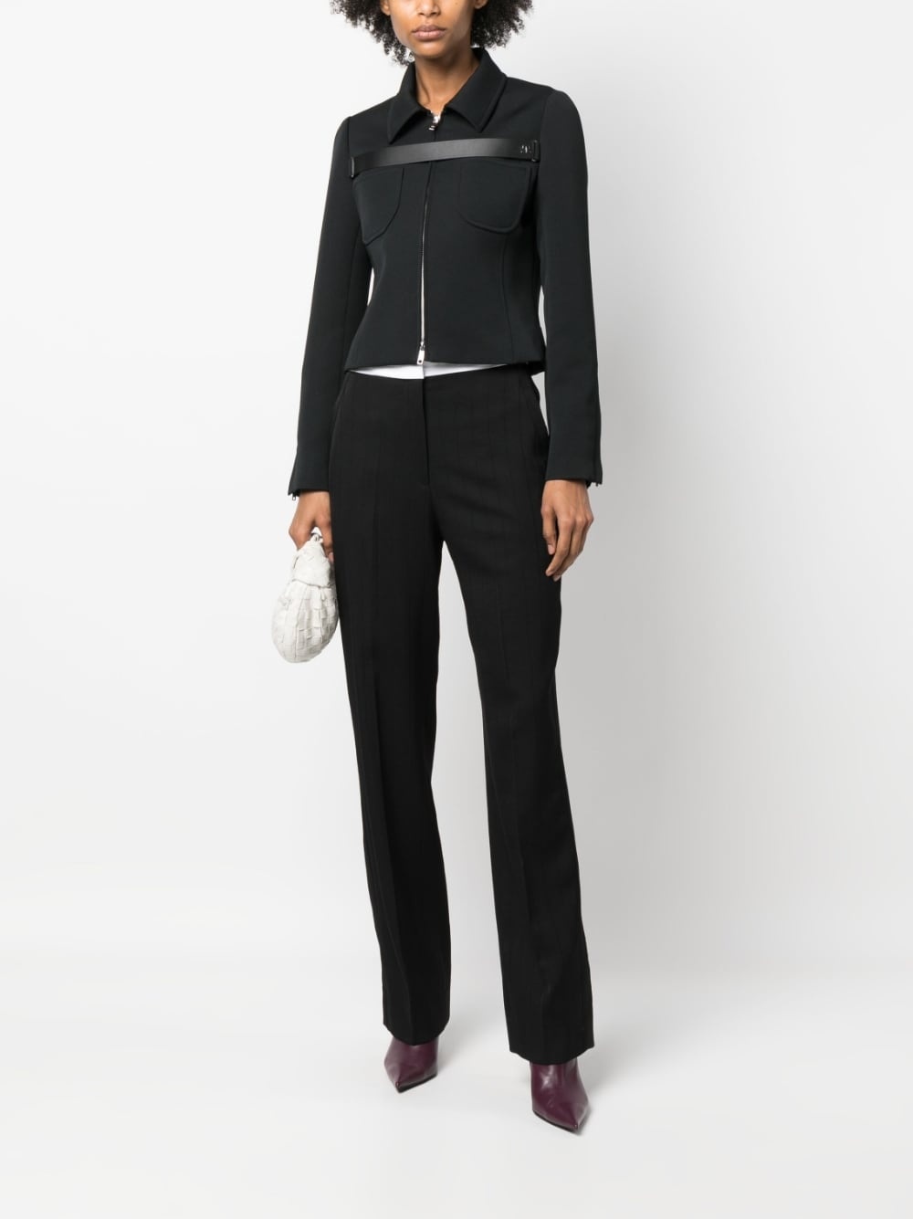 straight-leg trousers - 2