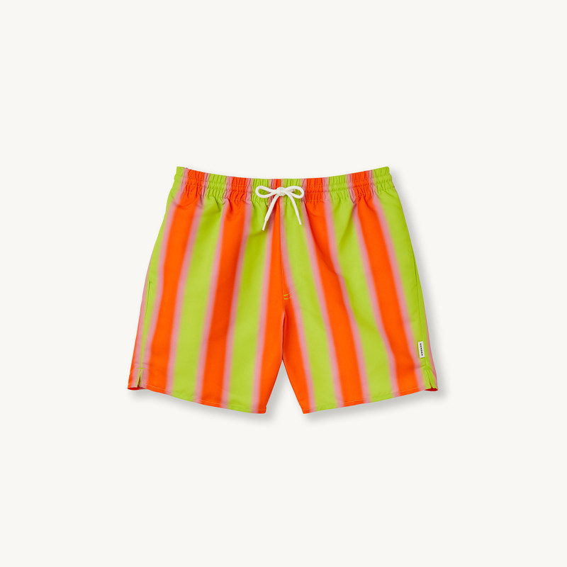 Striped swim shorts 1