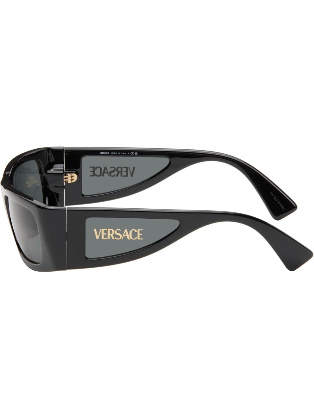 Black Lens Logo Sunglasses - 3