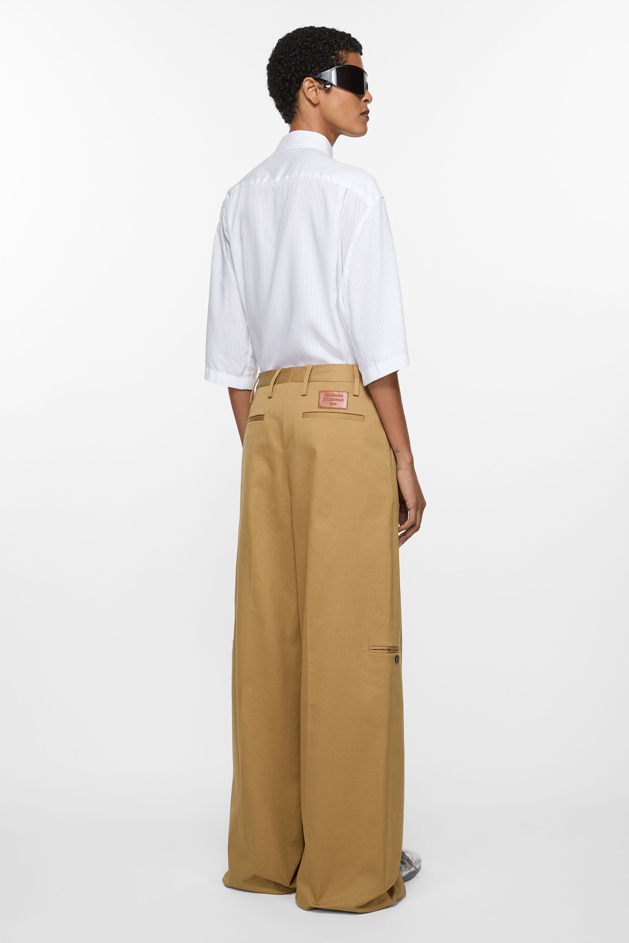 Twill trousers - Faded ochre - 3