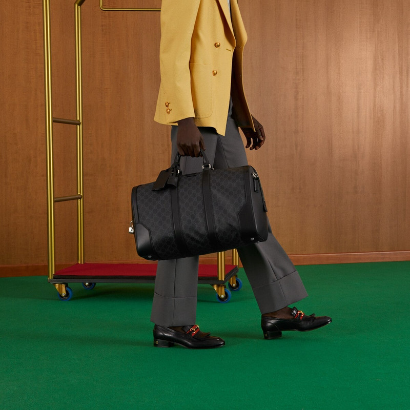 GG Black carry-on duffle 4